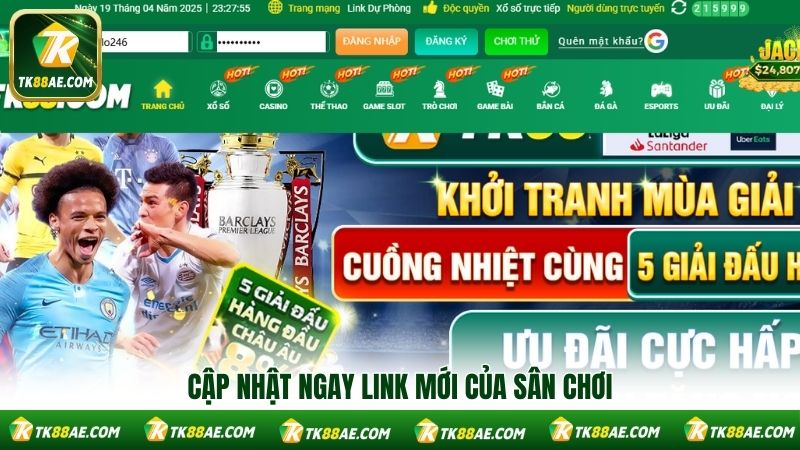 Cập nhật ngay link mới của nhà cái Cập nhật ngay link mới của nhà cái